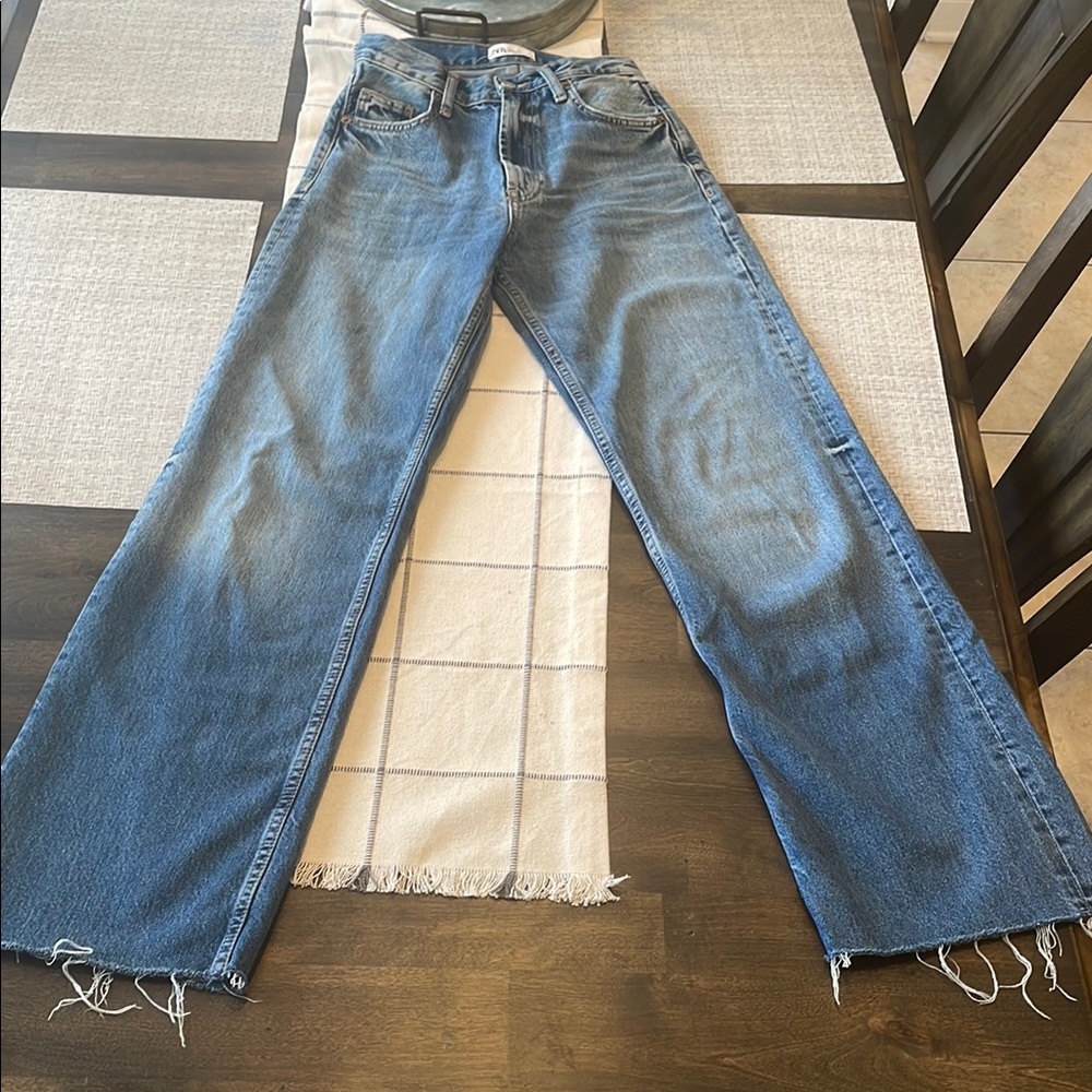 Zara Denim Blue Jeans